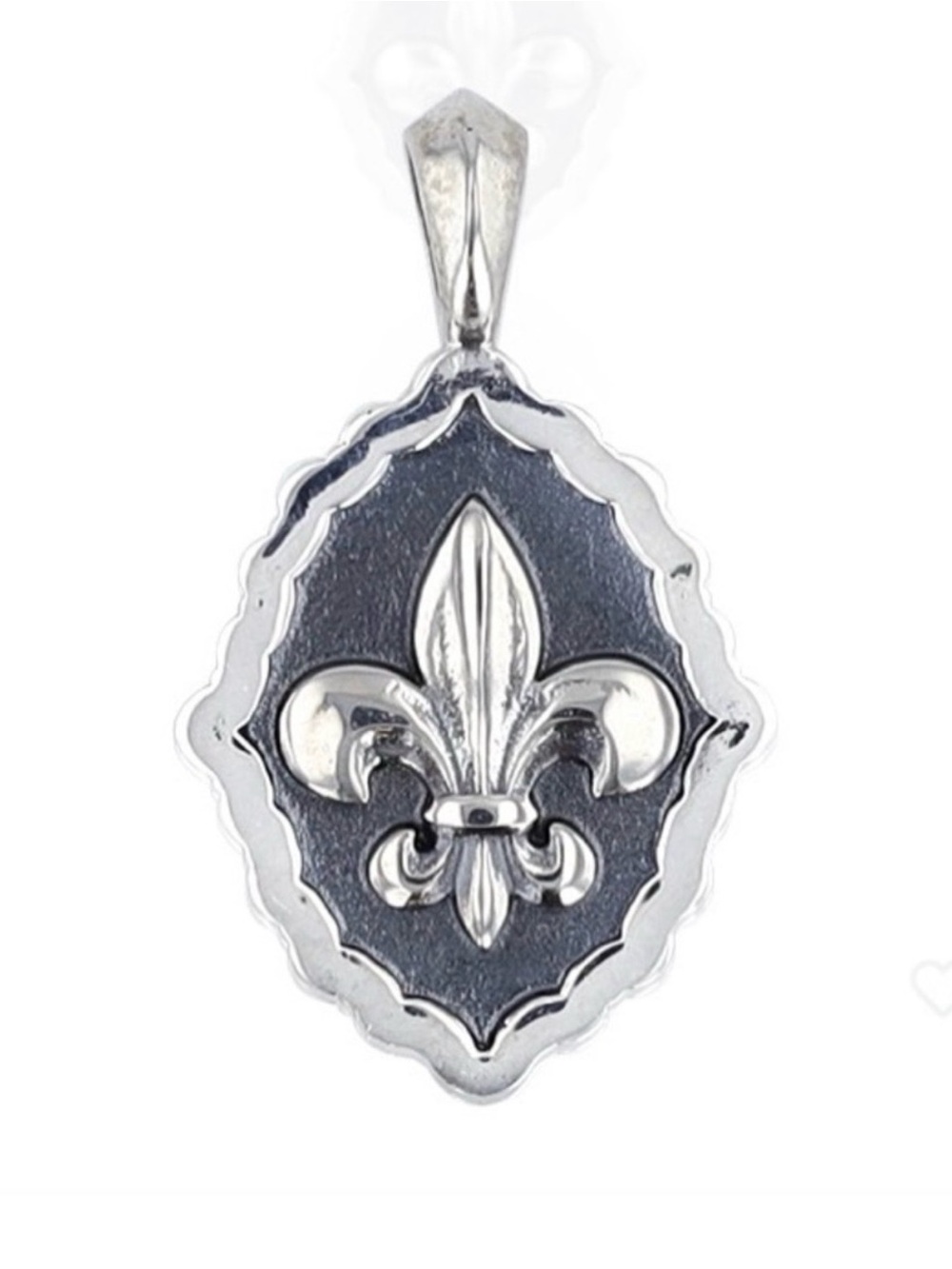 Mignon Faget Heirloom Fleur de
Lis Pendant and Ring MATCHING SET